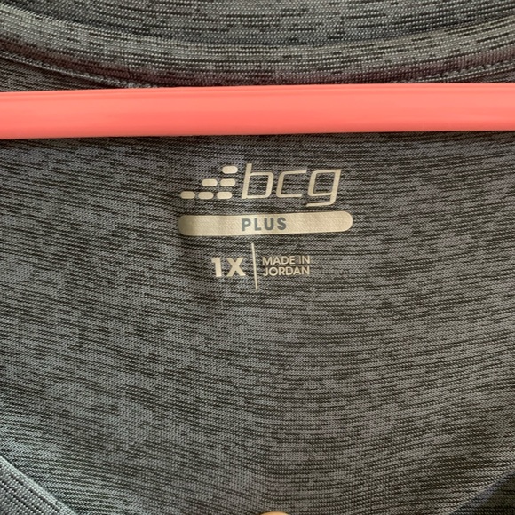 BCG PLUS Blue Women’s Dri-Fit Long Sleeve Athletic Workout Long Sleeve Size 1X - Picture 4 of 6